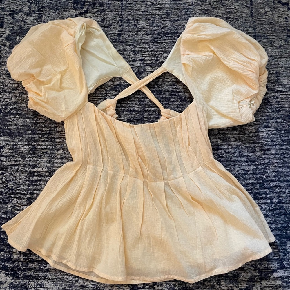 NWT Astr the Label Babydoll Top